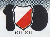 Logo obchodów 100-lecia Polonii Warszawa
