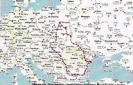 Mapa - HARLEYOWA PRZYGODA '74