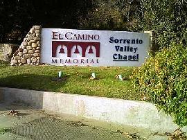 El Camino Memorial Sorrento Valley Chapel - cmentarz w San Diego