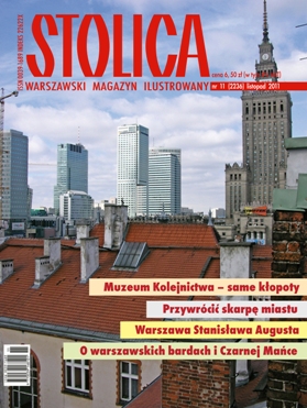 Okładka Magazynu Stolica nr 11 z 2001 r. 