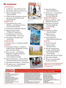 Nr 1-2 (2012) Magazynu Stolica - spis treści