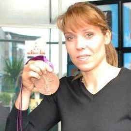 Zosia Klepacka z medalem olimpijskim