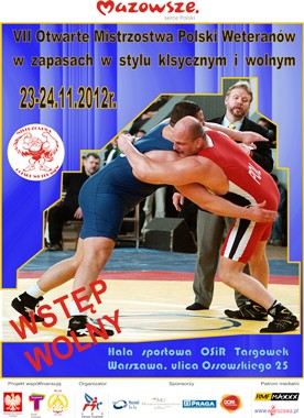 Plakat VII Otwarte Mistrzostwa Polski Weteranów