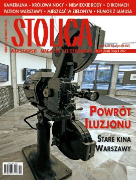 Pierwsza strona okładki Magazynu Stolica, listopad 2012