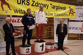 Mistrz Polski Andrzej Wroński na podium