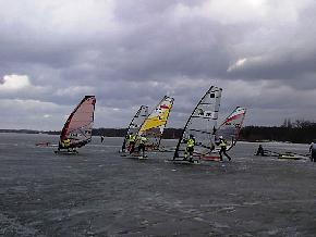 Mistrzostwa Polski w Windsurfingu Śnieżno Lodowym 2013