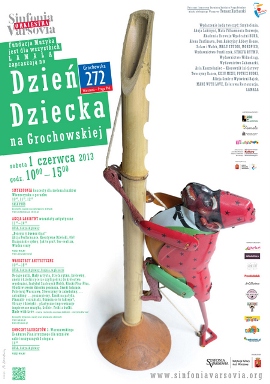 Dzień Dziecka na Grochowskiej w 2013 r. - plakat