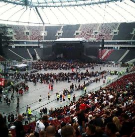 Przed koncertem Depeche Mode w Warszawie. Fot. Dariusz Jerzu Niemczyński