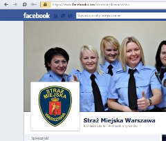 Żartobliwy profil Straży Miejskiej na Fejsbook'u