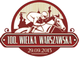 Logo 100. Wielkiej Warszawskiej