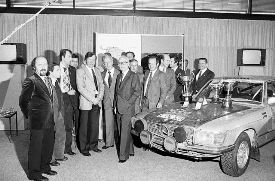 Sukces polskiej załogi w fabryce Mercedes-Benz w Untertürkheim 29 września 1978.