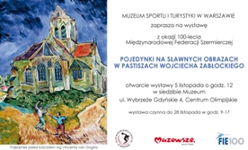 Zaproszenie na wystawę „Sławne pojedynki w pastiszach Wojciecha Zabłockiego”