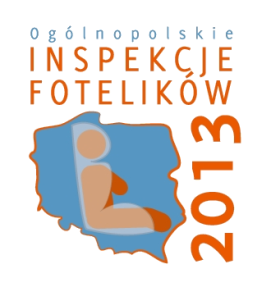 Logo ogólnopolskiej kampanii „Inspekcje fotelików”