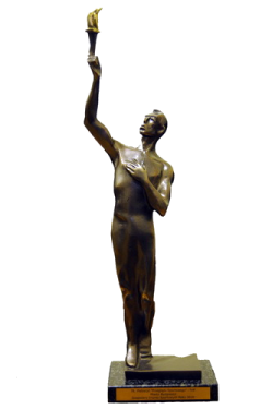 Statuetka Plebiscytu Przeglądu Sportowego dla najlepszego Sportowca Roku