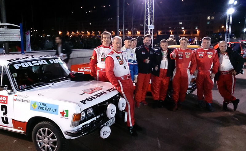 Polskie załogi w Rajdzie Monte Carlo Historyk 2014