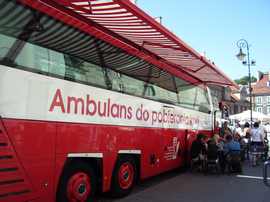 Ambulans do pobierania krwi