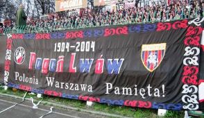 Pogoń Lwów - flaga