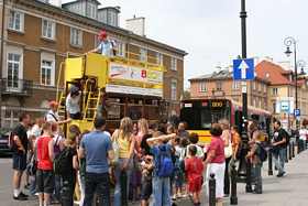 Omnibus konny w Warszawie