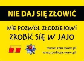 Plakat akcji „Nie daj się złowić w sezonie”