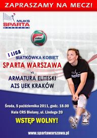 Plakat zapraszający na mecz