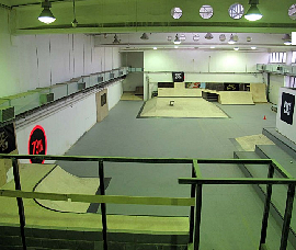 Kryty skatepark Kamuflage Warszawa