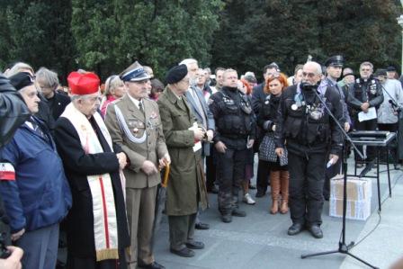 Zakończenie XII Rajdu Katyńskiego - przemówienia