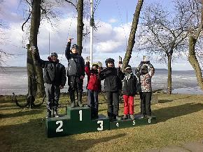 Finał 20. Mistrzostw Polski w Windsurfingu Śnieżno Lodowym; Młodzicy