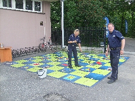 Szachwnica Kapitan Wyderki - Dzień Dziecka w Komisariacie Rzecznym Policji