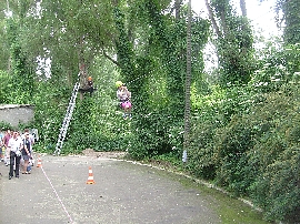 Park Linowy - Dzień Dziecka w Komisariacie Rzecznym Policji