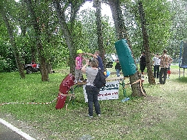 Park Linowy - Dzień Dziecka w Komisariacie Rzecznym Policji