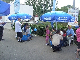 Wędkarze z PZW -  Dzień Dziecka w Komisariacie Rzecznym Policji