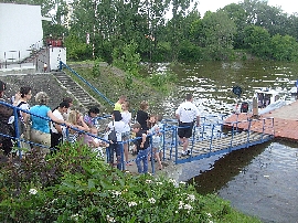 Policjanci -  Dzień Dziecka w Komisariacie Rzecznym Policji